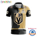 NHL Vegas Golden Knights Personalize Home Mix Away Kits Polo Shirts