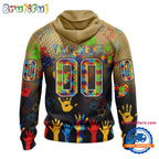 NHL Vegas Golden Knights Special Autism Awareness Personalization Hoodie, TShirt, Sweatshirt