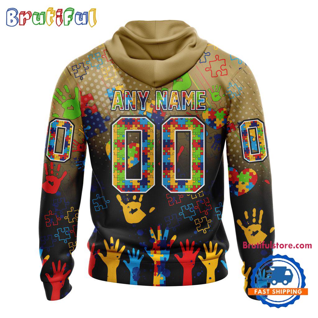 NHL Vegas Golden Knights Special Autism Awareness Personalization Hoodie, TShirt, Sweatshirt