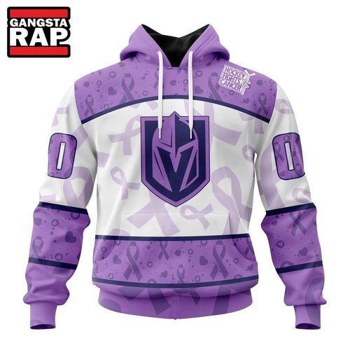 NHL Vegas Golden Knights Special Lavender Fight Cancer Hoodie, T Shirt