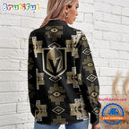 NHL Vegas Golden Knights Special Native American Women’s Casual Shirt, Hockey Women’s Casual Shirt
