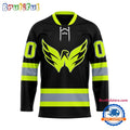 NHL Washington Capitals Honoring Firefighters Lace Hockey Jersey