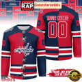 NHL Washington Capitals Mix Home Away 2025 Custom Hockey Jersey
