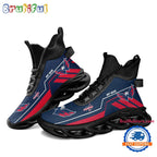 NHL Washington Capitals Personalized Name Hockey Team Design High Top Max Soul Shoes