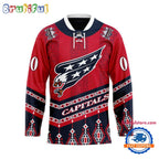 NHL Washington Capitals Personalized Native American Hockey Jersey