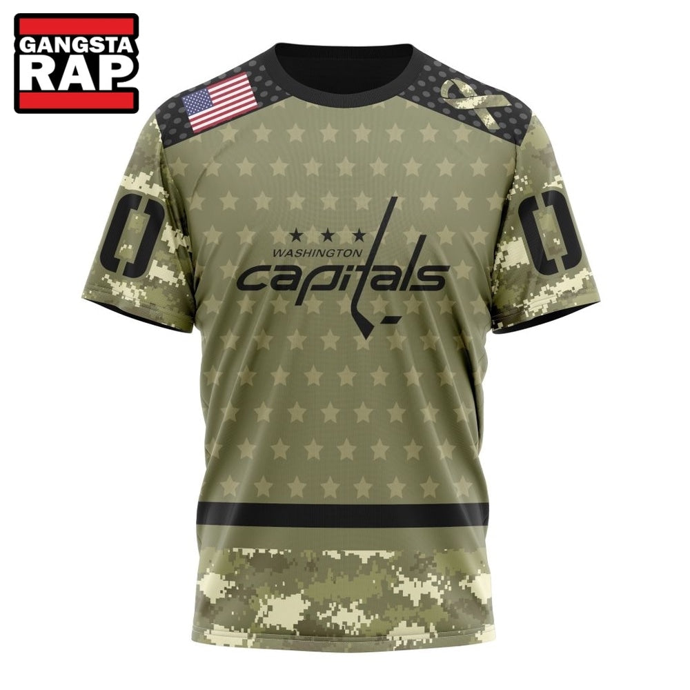 NHL Washington Capitals Special Camo Military Appreciation Hoodie, T Shirt