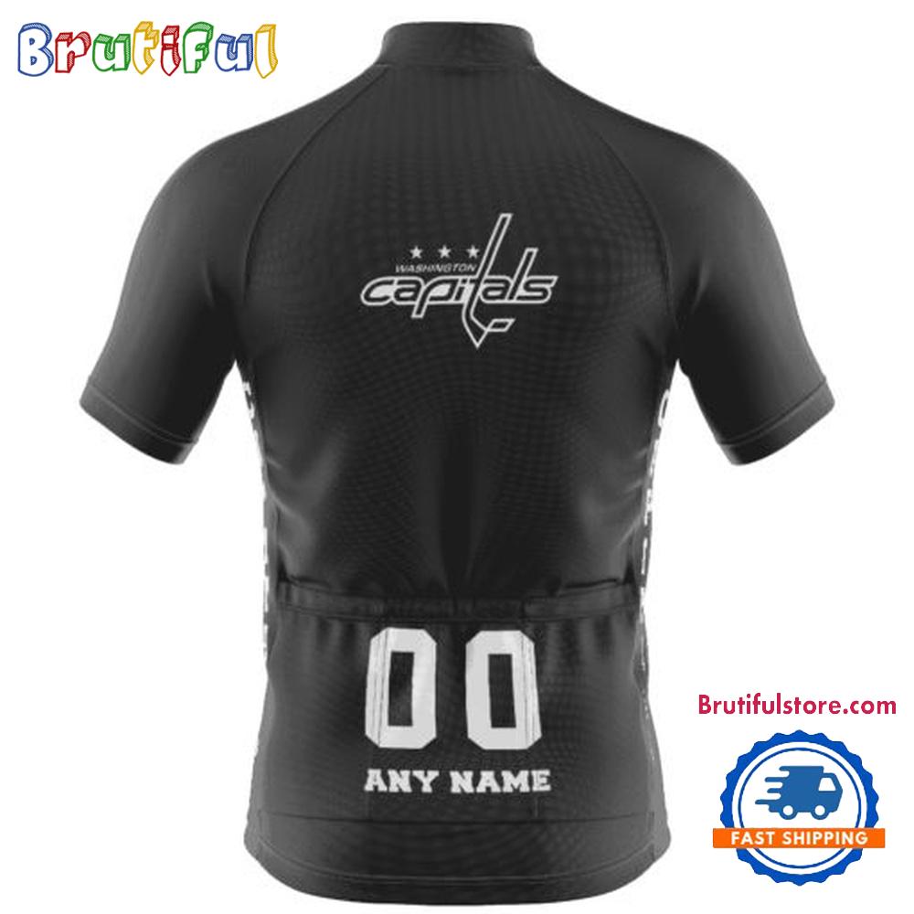 NHL Washington Capitals Special Mono Cycling Jersey, Hockey Team Design Jersey