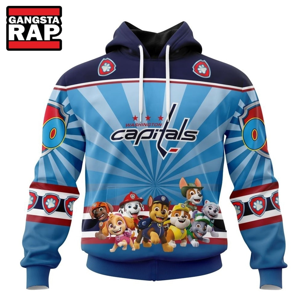 NHL Washington Capitals Special Paw Patrol Kits Hoodie, T Shirt