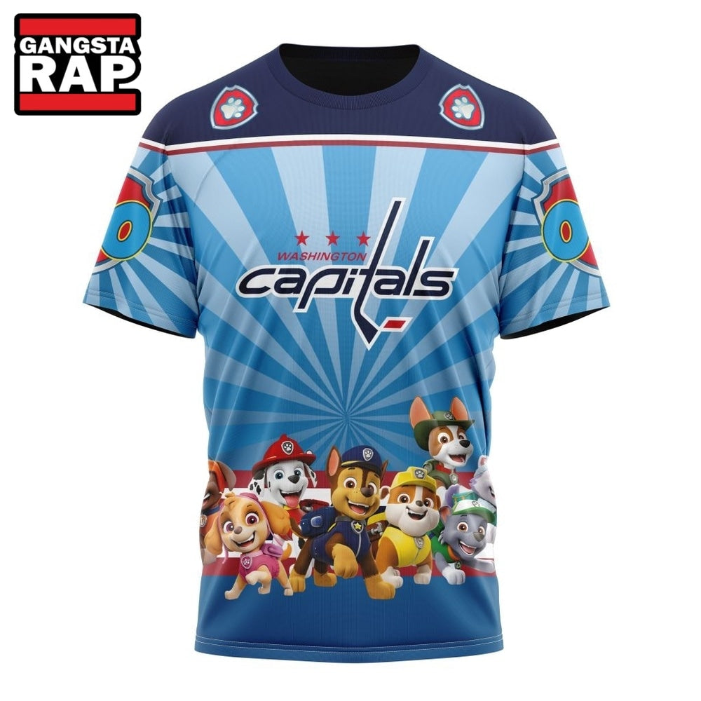 NHL Washington Capitals Special Paw Patrol Kits Hoodie, T Shirt