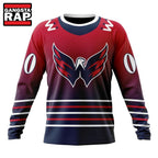 NHL Washington Capitals Special Retro Gradient Design Hoodie, T Shirt