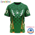 NHL Washington Capitals Special St. Patrick’s Day All Over Print Shirts
