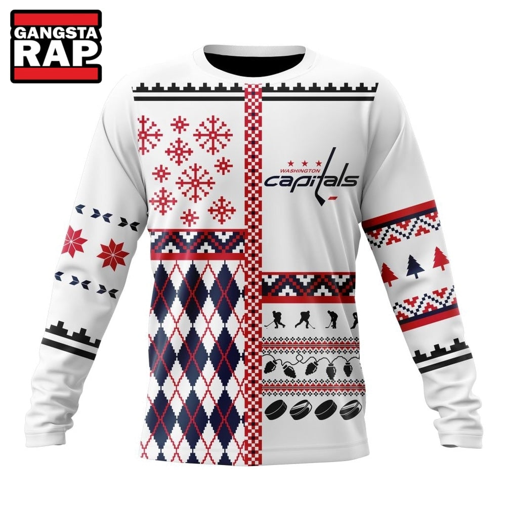 NHL Washington Capitals Specialized Christmas Is Coming New Design Hoodie, T Shirt