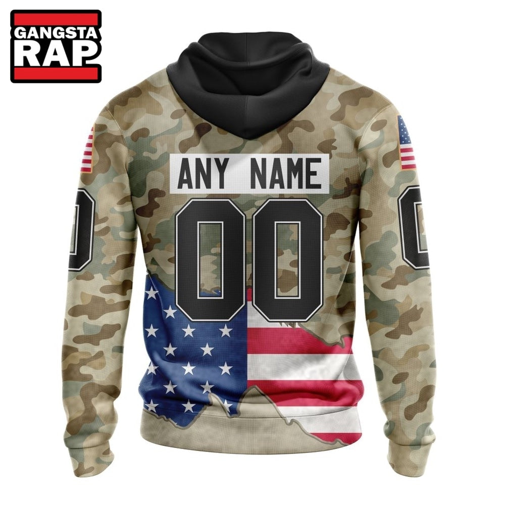 NHL Washington Capitals Specialized Kits For United State With Camo Color Hoodie, T Shirt