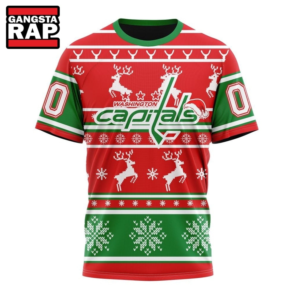 NHL Washington Capitals Specialized Unisex Christmas Is Coming Hoodie, T Shirt
