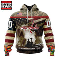 NHL Washington Capitals Specialized Unisex Kits Remember Pearl Harbor Hoodie, T Shirt