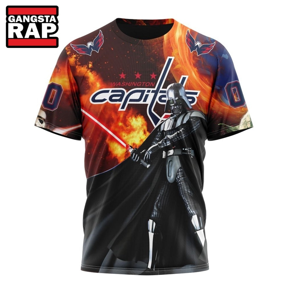 NHL Washington Capitals x Star War Specialized Design Hoodie, T Shirt