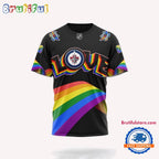 NHL Winnipeg Jets Lover LGBT Pride Month Personalized T Shirt, Hoodie, Sweatshirt