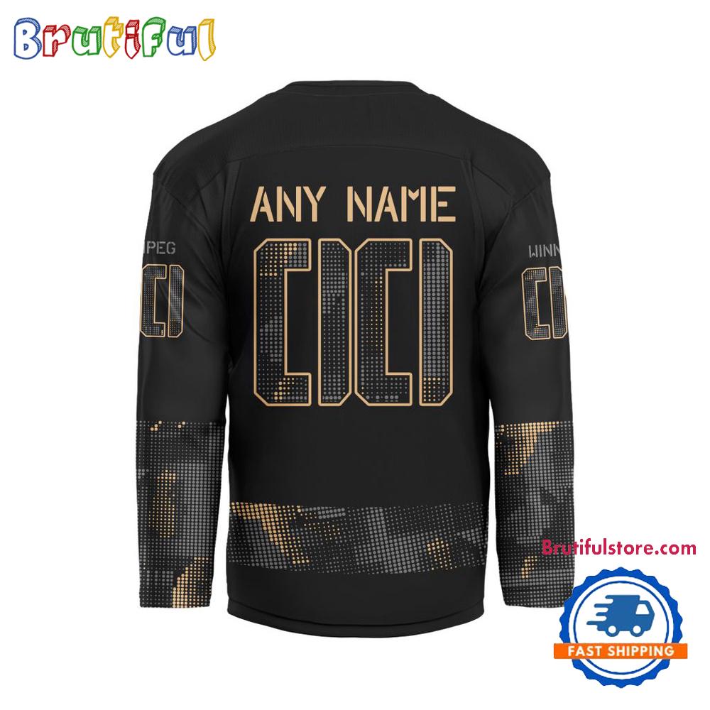 NHL Winnipeg Jets Military Appreciation Design Hockey Jersey