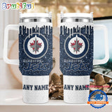 NHL Winnipeg Jets Personalized Stanley Diamond Tumbler 40oz