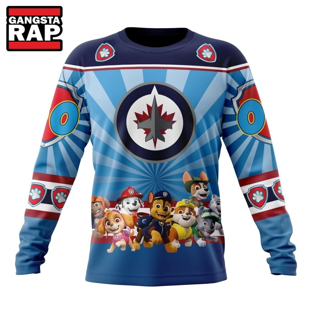 NHL Winnipeg Jets Special Paw Patrol Kits Hoodie, T Shirt