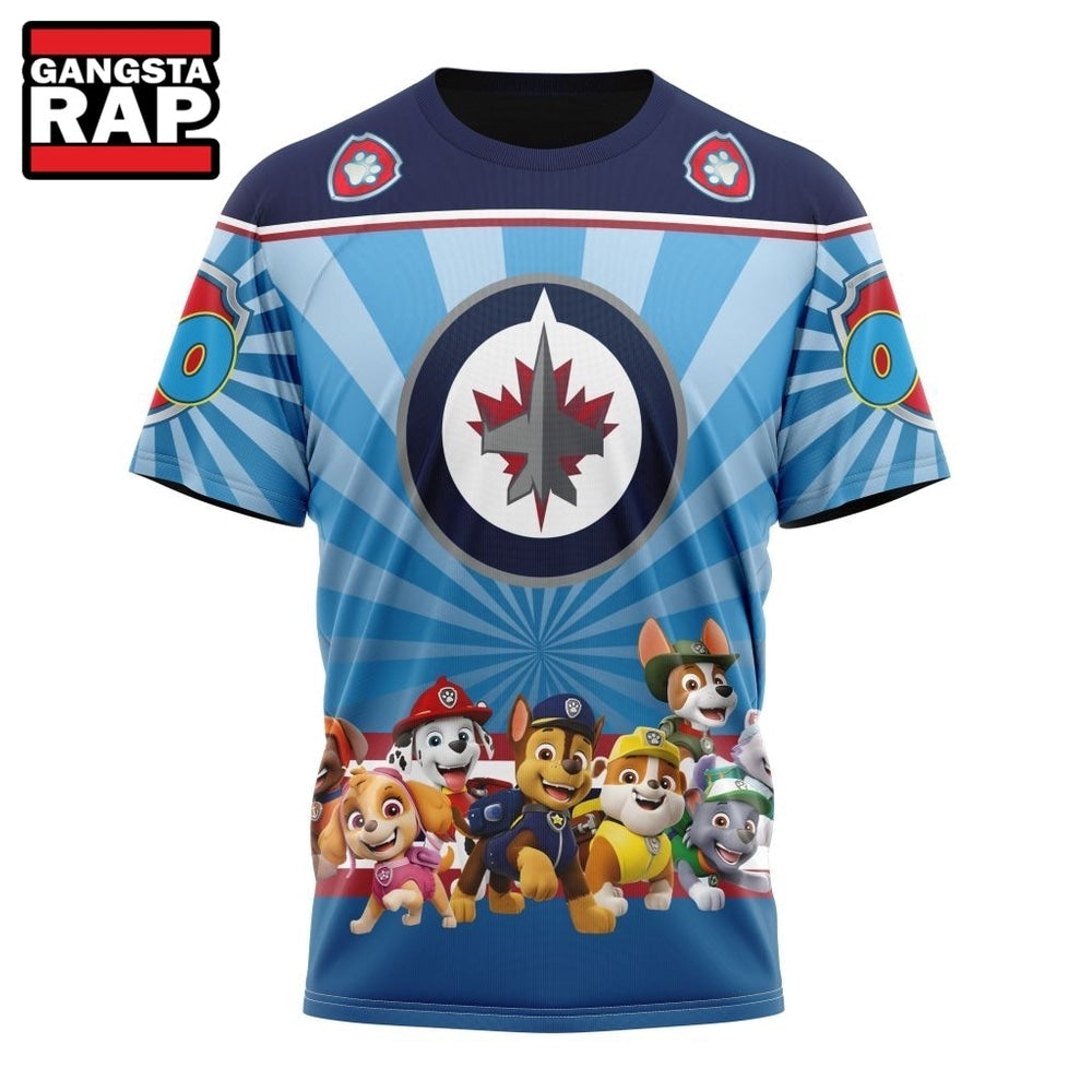 NHL Winnipeg Jets Special Paw Patrol Kits Hoodie, T Shirt