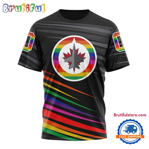NHL Winnipeg Jets Special Pride Design Hockey Is For Everyone T Shirt, Hoodie, Sweatshirt