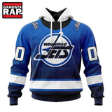 NHL Winnipeg Jets Special Retro Gradient Design Hoodie, T Shirt