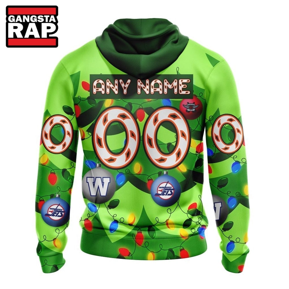 NHL Winnipeg Jets Specialized Christmass Tree Color And City’s Sport Teams Hoodie, T Shirt
