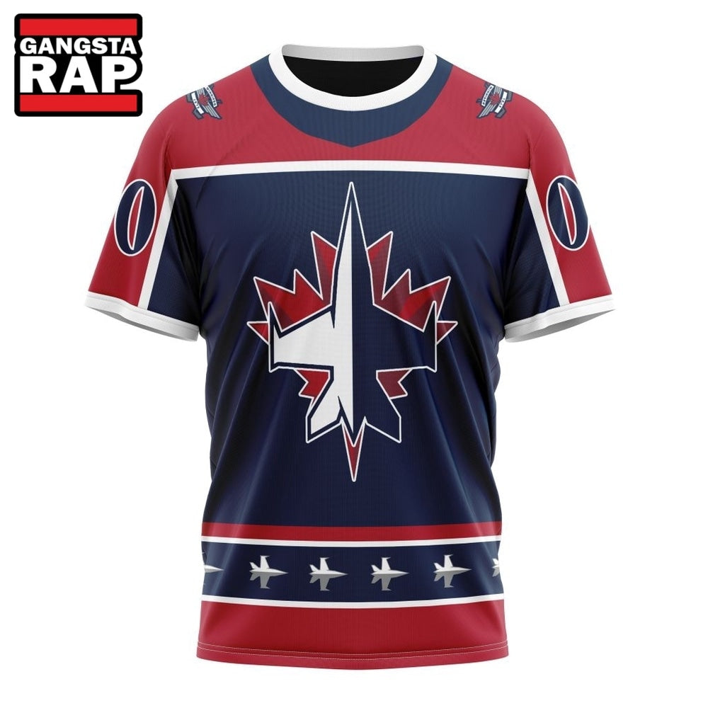 NHL Winnipeg Jets Specialized Unisex Kits With Retro Concepts Hoodie, T Shirt
