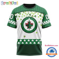 NHL Winnipeg Jets St. Patrick’s Day For Hockey Fans New Design T Shirt