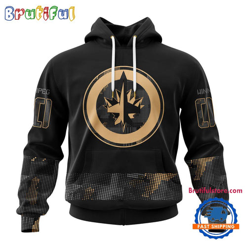 NHL Winnipeg Jets Veterans Military Appreciation Design Hoodie, Sweatshirt, TShirt