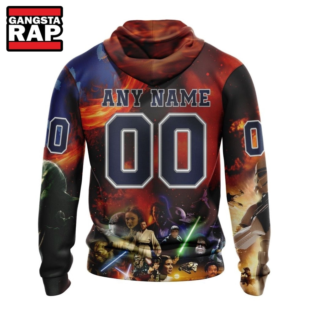 NHL Winnipeg Jets x Star War Specialized Design Hoodie, T Shirt