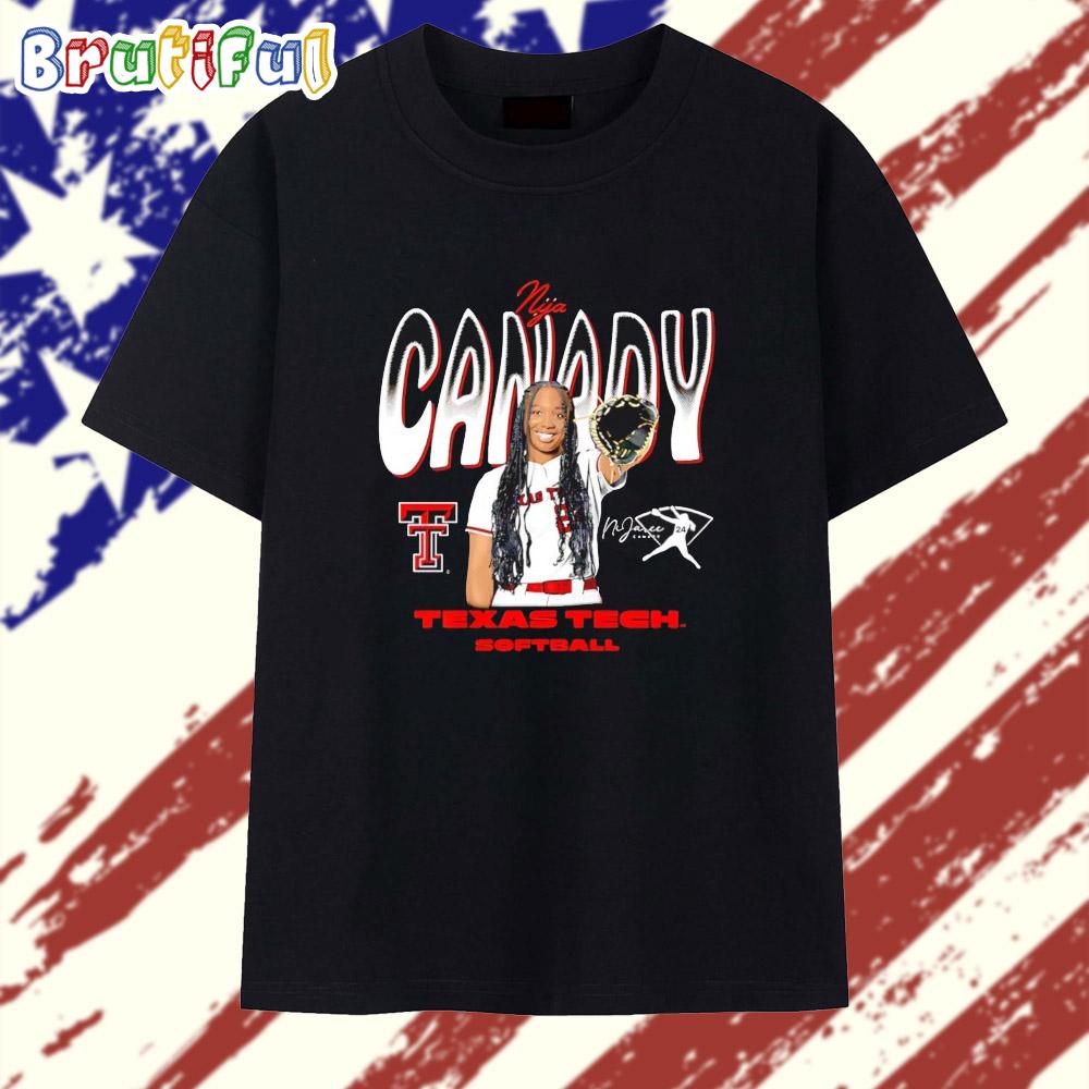 NiJaree Canady Texas Tech Red Raiders Illustrated T Shirt