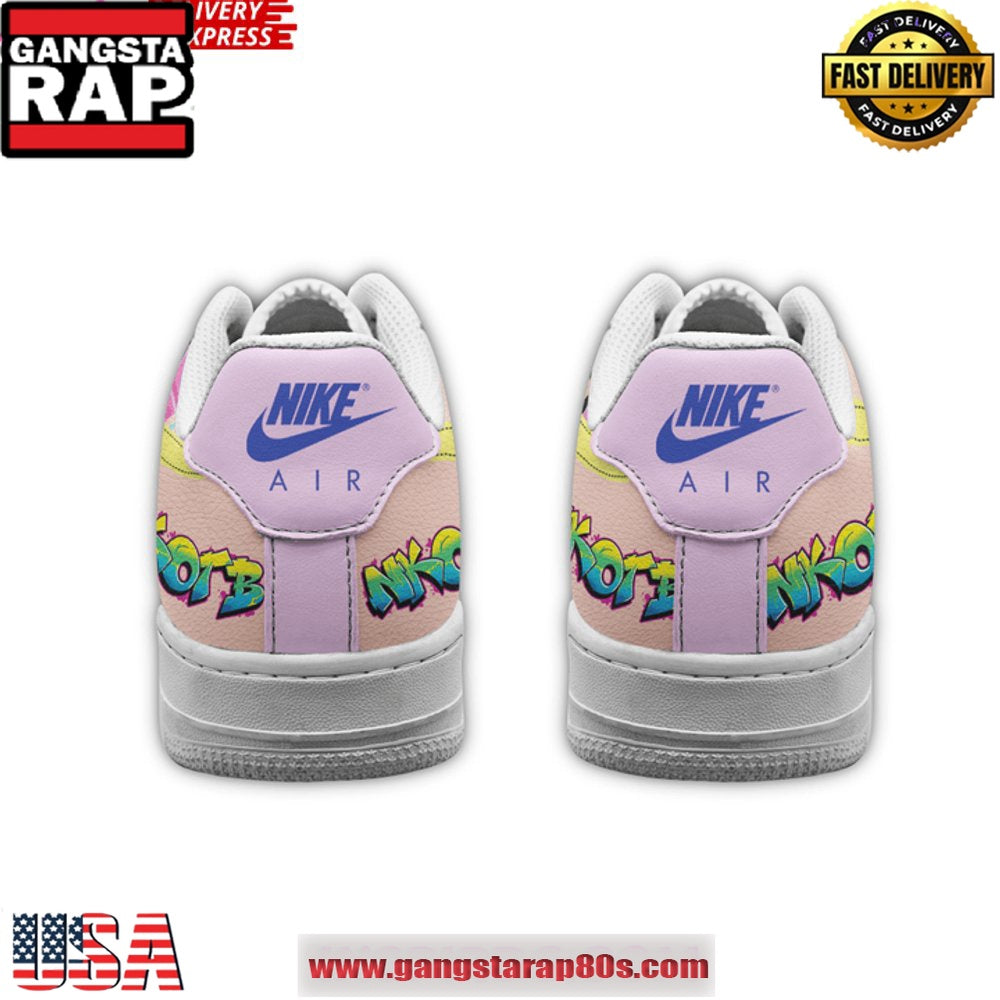 NKOTB Magic Summer 2024 Air Force 1 Running Sneakers Shoes Sneaker
