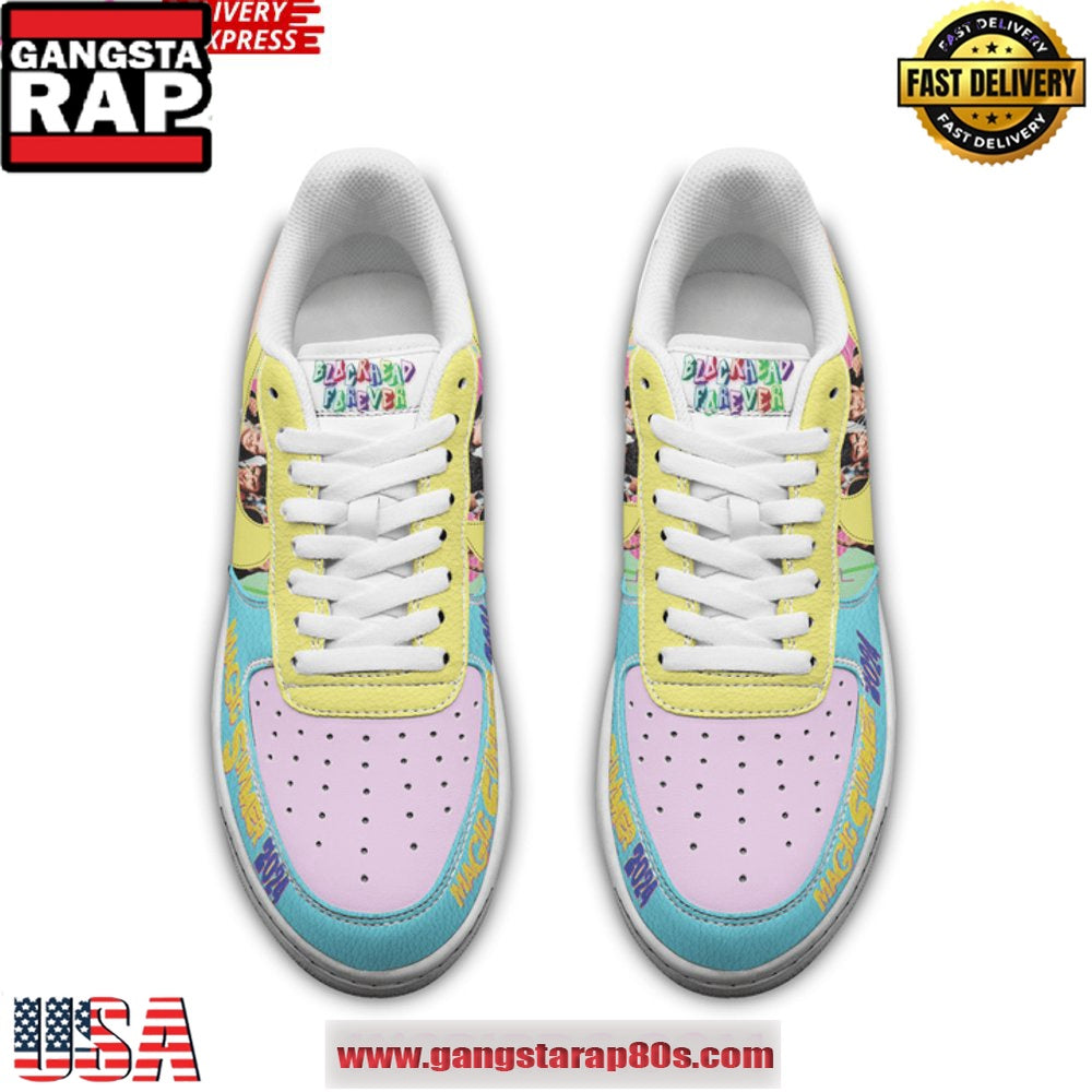 NKOTB Magic Summer 2024 Air Force 1 Running Sneakers Shoes Sneaker