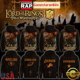 NLF All Team x The Lord Of The Rings 2025 All Over Print Hoodie