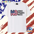 No Kings No Tyrants No Nazis T Shirt