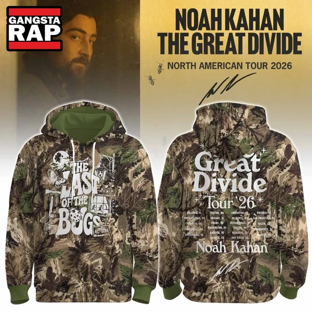 Noah Kahan The Great Divide Tour 2026 Hoodie Shirt Hoodie T-Shirt