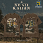 Noah Kahan Tour Merch Brown T-Shirt