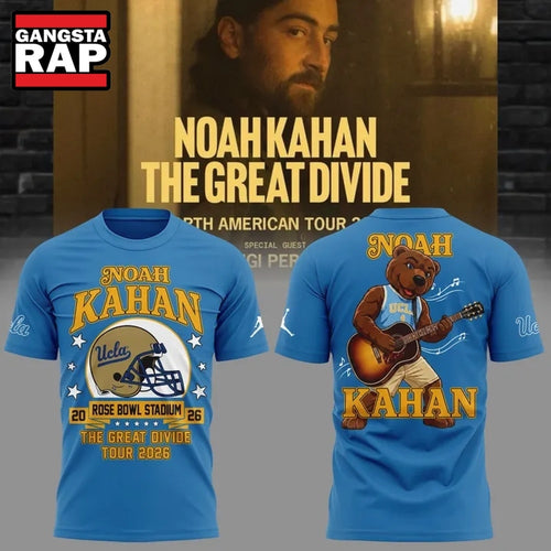 Noah Kahan x UCLA Bruins Football The Great Divide Tour 2026 Hoodie T-Shirt