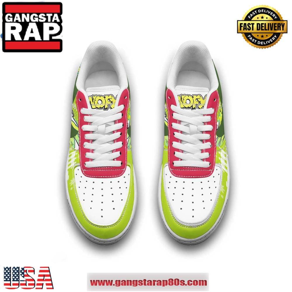 NOFX Band Christmas 2024 Limited Edition Air Force 1 Running Sneakers Shoes