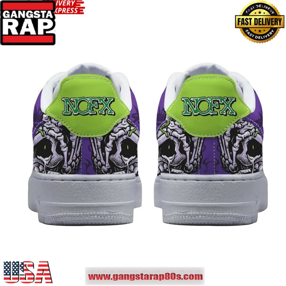 NOFX Band Limited Edition Air Force 1 Sneakers Shoes