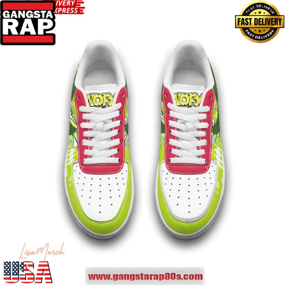 NOFX Merry Christmas Limited Edition Air Force 1 Running Sneakers Shoes