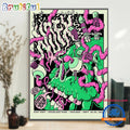 NOFX Riot Fest On September 20-22 2024 At Douglass Park, Chicago IL Art Poster Canvas