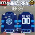 Norfolk Admirals Virginia Beach 2025 Custom Special Edition Hockey Jersey