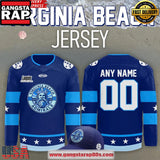 Norfolk Admirals Virginia Beach 2025 Custom Special Edition Hockey Jersey