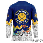 Norfolk Admirals x Pokémon 2025 Hockey Jersey