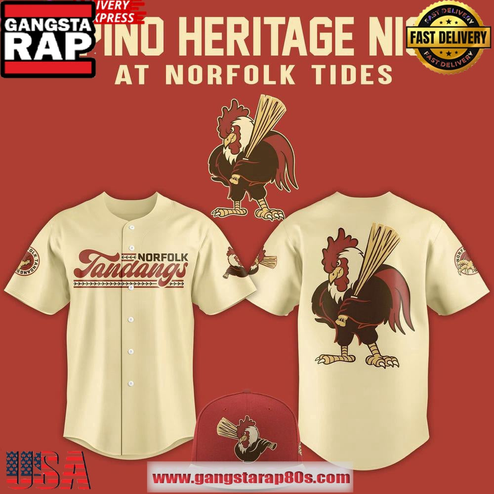 Norfolk Tides Filipino Heritage Night 2025 Baseball Jersey Shirts