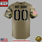 Norfolk Tides Military Appreciation Night 2025 Limited Edition Custom Baseball Jersey Shirt