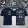 North Carolina Tar Heels 2026 NCAA Firefighter Built for the Fire 3D Shirt